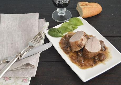 SOLOMILLO DE CERDO CON SETAS VARIADAS