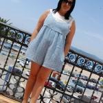 Mis looks de Junio (June Outfits) peto de lunares