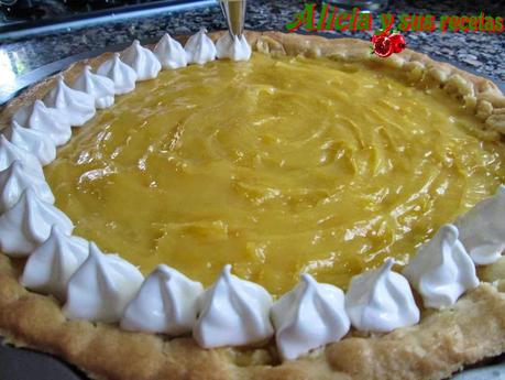 TARTA DE LIMÓN Y MERENGUE