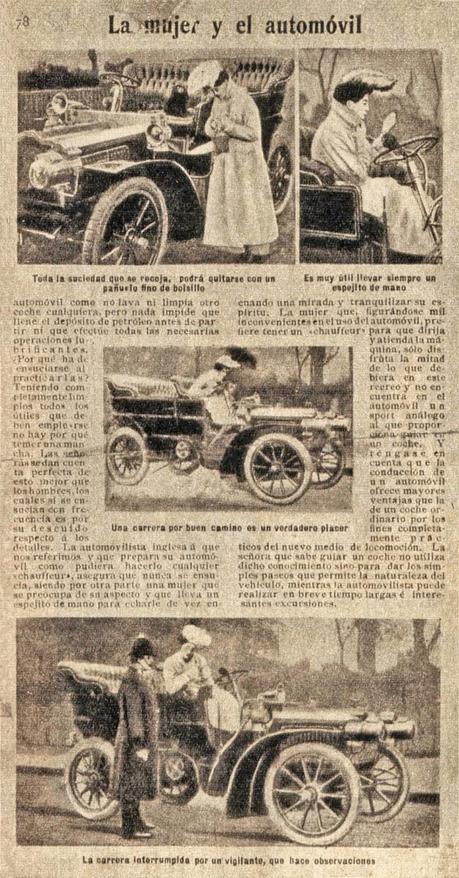 Aquellas mujeres con aquellos autos