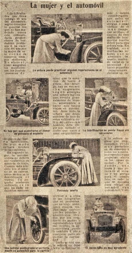 Aquellas mujeres con aquellos autos