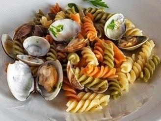 Siete platos de pasta