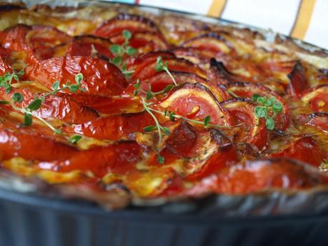 Tarte a la moutarde de Dijon  #Asaltablogs