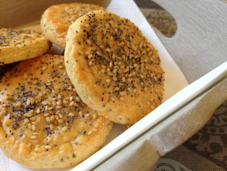 Parmesan Cookies de Laura Regalices. Reto El Asaltablogs