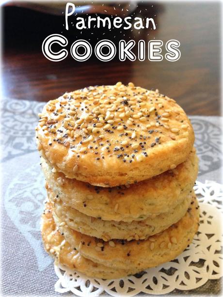 Parmesan Cookies de Laura Regalices. Reto El Asaltablogs