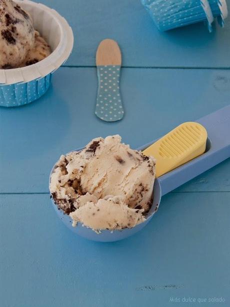 Helado de Nata y Oreo. #Asaltablogs