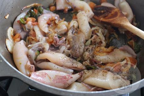 ALUBIAS CON CHIPIRONES