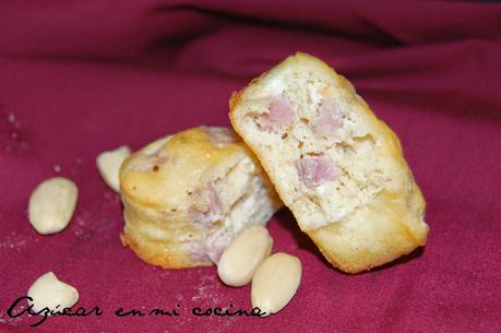 Financiers o visitandine de jamón y queso, cierre de la primera temporada del Asaltablog