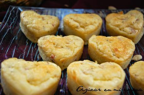 Financiers o visitandine de jamón y queso, cierre de la primera temporada del Asaltablog