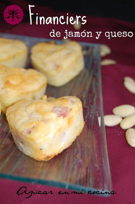 Financiers o visitandine de jamón y queso, cierre de la primera temporada del Asaltablog