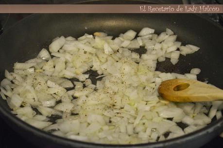 Pasta con champiñones sin pasta