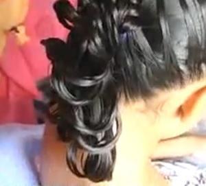 peinado para comunion trenzas 3