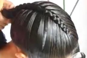 peinado para comunion trenzas 2