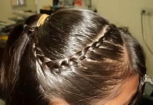 peinado para comunion liso 2 