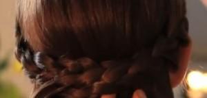 peinado para comunion liso 2 