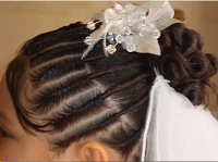 peinados primera comunion