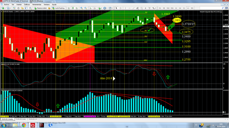 EUR/USD, visión acumulada en el Horizonte Temporal de Largo Plazo. EUR/USD, visión acumulada en el Horizonte Temporal de Largo Plazo.