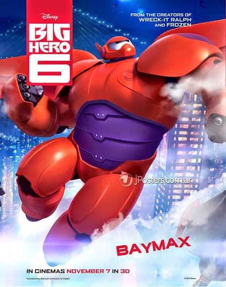 Aparecen posters de Big Hero 6