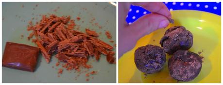 Receta da Pimpa : Trufas Light!!!