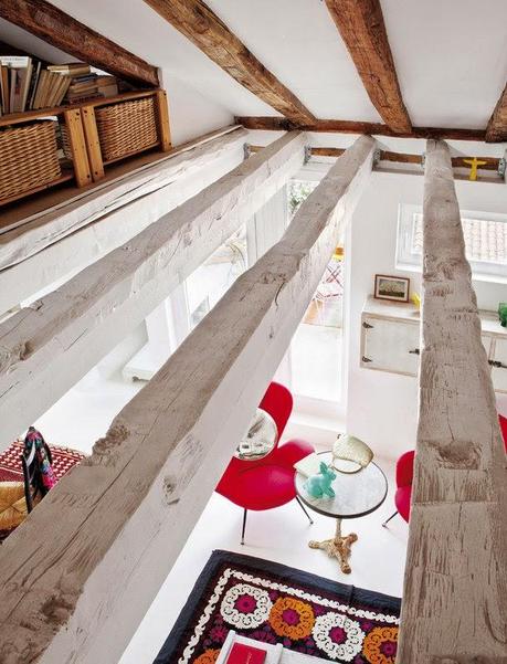 un ático en Lavapies