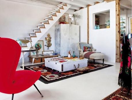 un ático en Lavapies