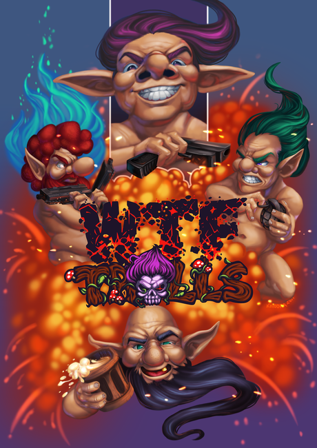 Las batallas pixeladas multi de WTF Trolls! siguen por buen camino