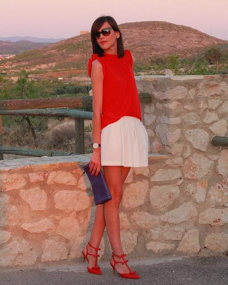 Rojo + Blanco + Morado