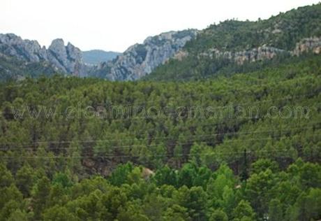 El río Cabriel y el embalse de Contreras, entre Cuenca y Valencia