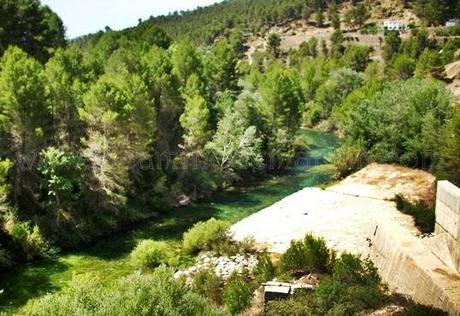 El río Cabriel y el embalse de Contreras, entre Cuenca y Valencia
