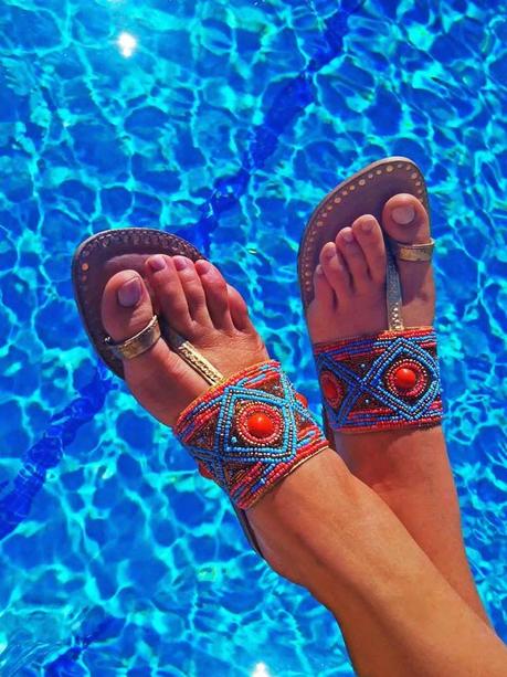 Ganas de sol y playa con sandalias Indalas By Siroco Mojacar