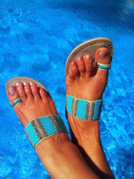 Ganas de sol y playa con sandalias Indalas By Siroco Mojacar