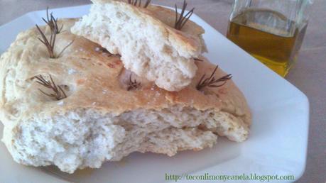 FOCACCIA DE SAL Y ROMERO - RETO COCINILLAS JUNIO 2014