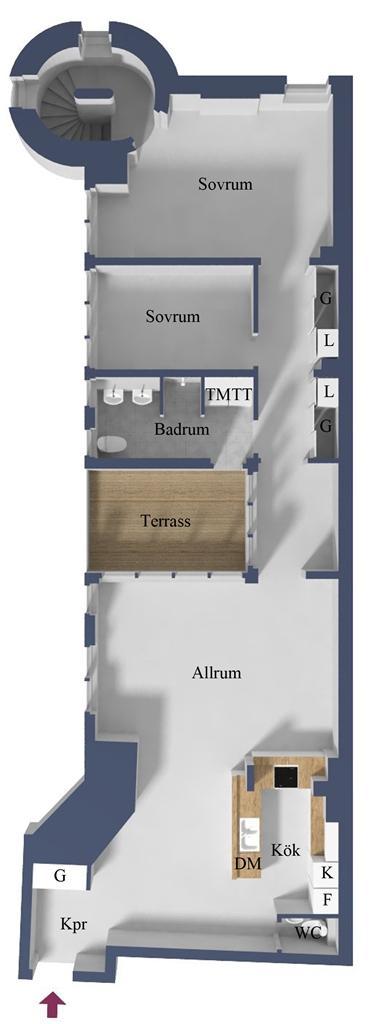 viviendas nórdicas Un sofá violeta como protagonista sofás fundas desmontables sofá color intenso decoración blanca look total white grandes piezas de mobiliario decoración interiores blog decoración nórdica blog decoracion interiores 