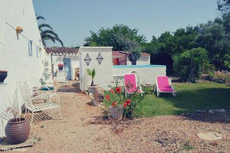 hoy compartimos, blog hop, jardin, menorca, vintage, decoracion, pozo, rincon blanco