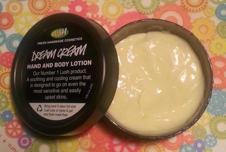 Review Dream Cream de Lush