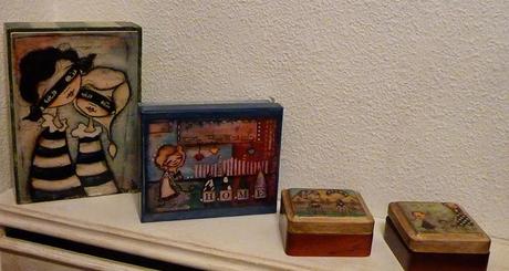 CAJA FORRADA EN TELA