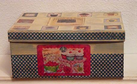 CAJA FORRADA EN TELA