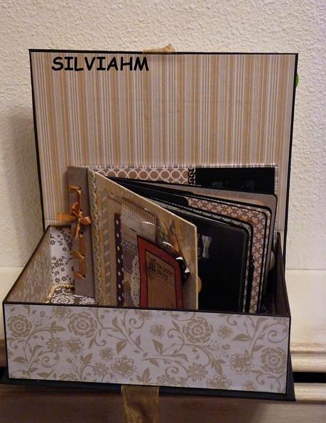 CAJA FORRADA EN TELA