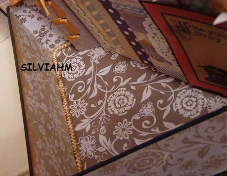 CAJA FORRADA EN TELA