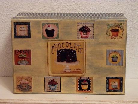 CAJA FORRADA EN TELA