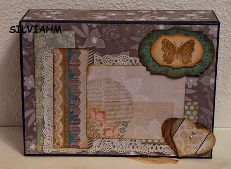 CAJA FORRADA EN TELA