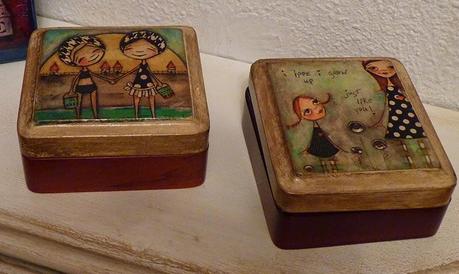 CAJA FORRADA EN TELA