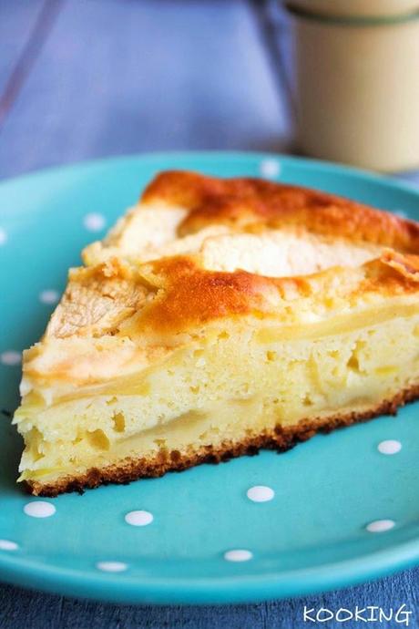 Bizcocho de pera y manzana