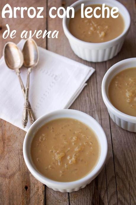 Arroz con leche.... de avena!