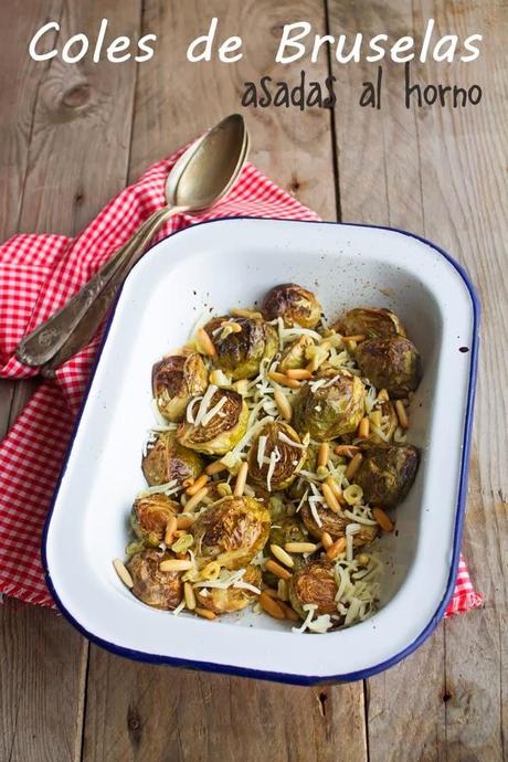Coles de Bruselas asadas al horno