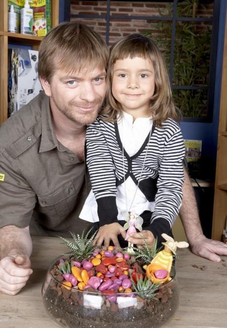 Mi primer jardín: Contenedor de cristal con Hawortias Mi primer jardín: Contenedor de cristal con Hawortias