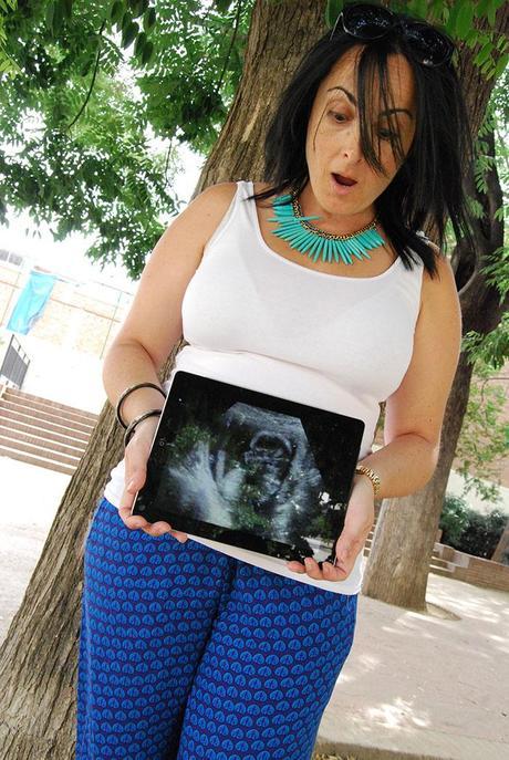 Hoy quiero compartir mi felicidad con vosotras… (I wanna share my happiness with you) embarazada pregnant