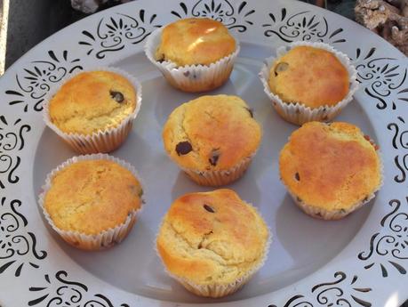 MAGDALENAS DE LECHE CONDENSADA Y CHOCOLATE