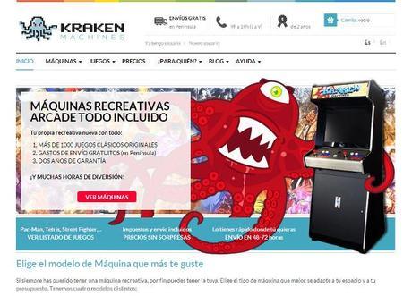 La verdad es que el diseño de la web es al menos peculiar...