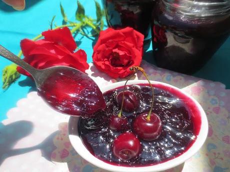 Mermelada de cerezas